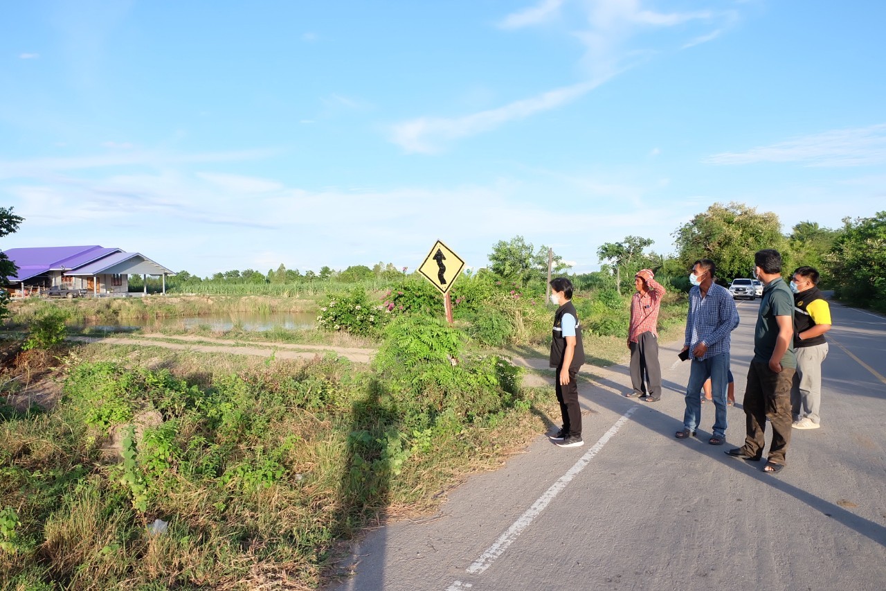 title - ผู้ตรวจราชการกรม ลงพื้นที่ตรวจสอบข้อเท็จจริง กรณีข้อร้องเรียนของเกษตรกรในเขตปฏิรูปที่ดินจังหวัดกาญจนบุรี